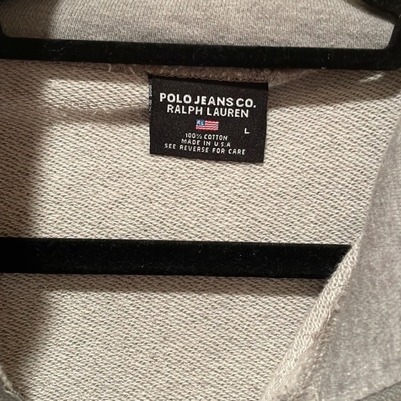 Y2K Polo Jeans Co. Ralph Lauren size Large zip up - Picture 3 of 4